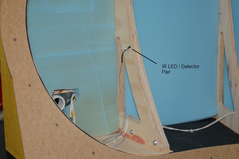 Mirror position sensor and sound batting